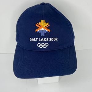 Salt Lake 2002 Winter Olympics Official, Adjustable Size Cap Hat